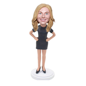 Office Assistant Bobblehead Custom Gift for Office Lady