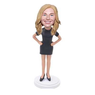 Office Assistant Bobblehead Custom Gift for Office Lady