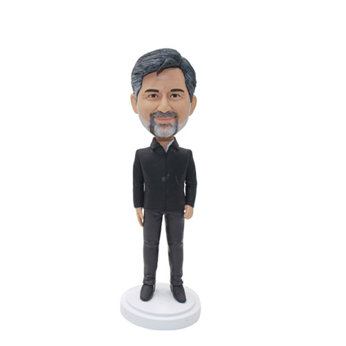 Custom Father Bobbleheads Retirement Gift