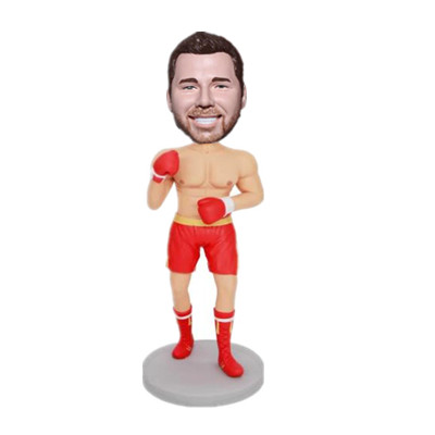 Custom Boxer Bobblehead