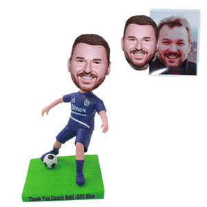 Sport Bobbleheads Custom Soccer Bobblehead In Your Jersey