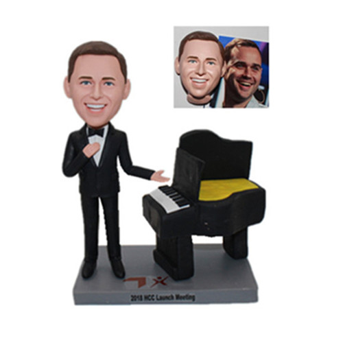 Custom Pianist Bobblehead