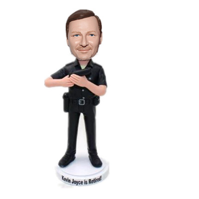 Police Officer Bobblehead Custom Gift for Policeman