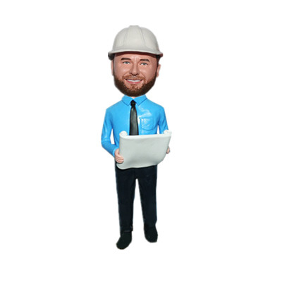 Engineer Bobble Head Custom From Photo Engineer Gift