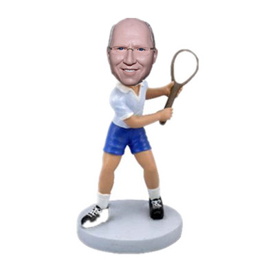 Custom Tennis Player Bobblehead Handmade Gift