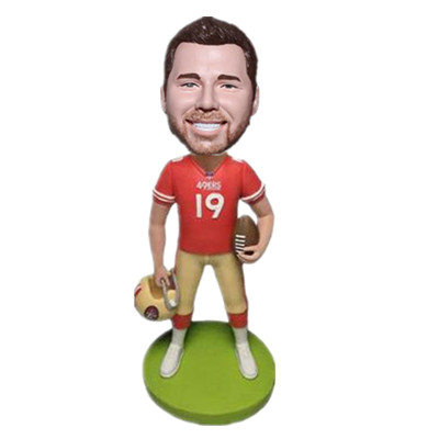 Custom Rugby Bobble Heads