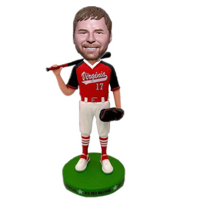 Custom Baseball Batter Bobblehead