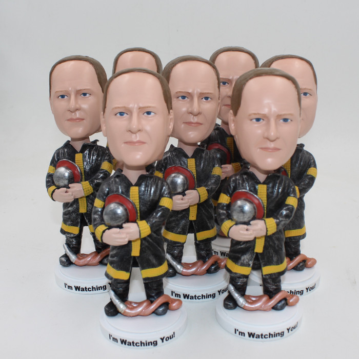 Custom Bobblehead Firefighter Reward Gift