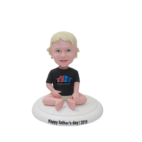 Baby Bobbleheads Custom Father's Day Gift