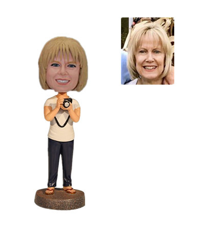 Custom Photographer Bobble Head