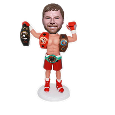 Custom Boxing Champin Bobbleheads