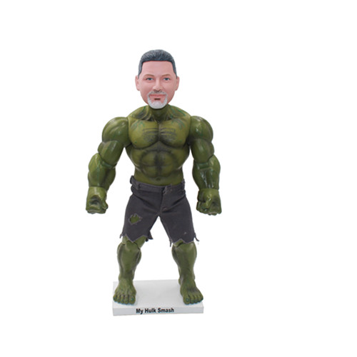 Custom Hulk Bobblehead