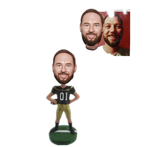 Custom Football Bobbleheads In Your Jersey Sport Bobblehead