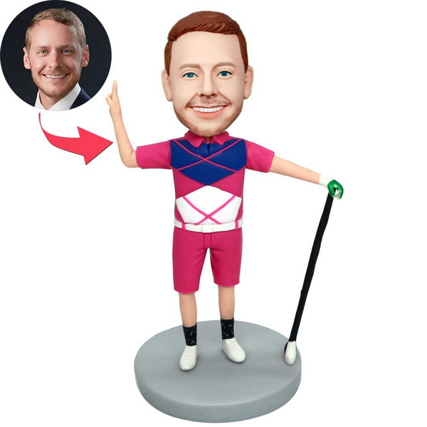 personalized golfer bobbleheads for clubs