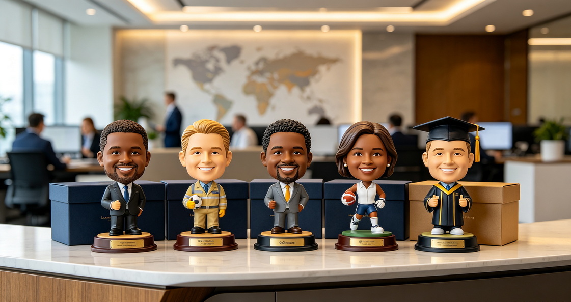Corporate Custom Bobblehead Gift Collection