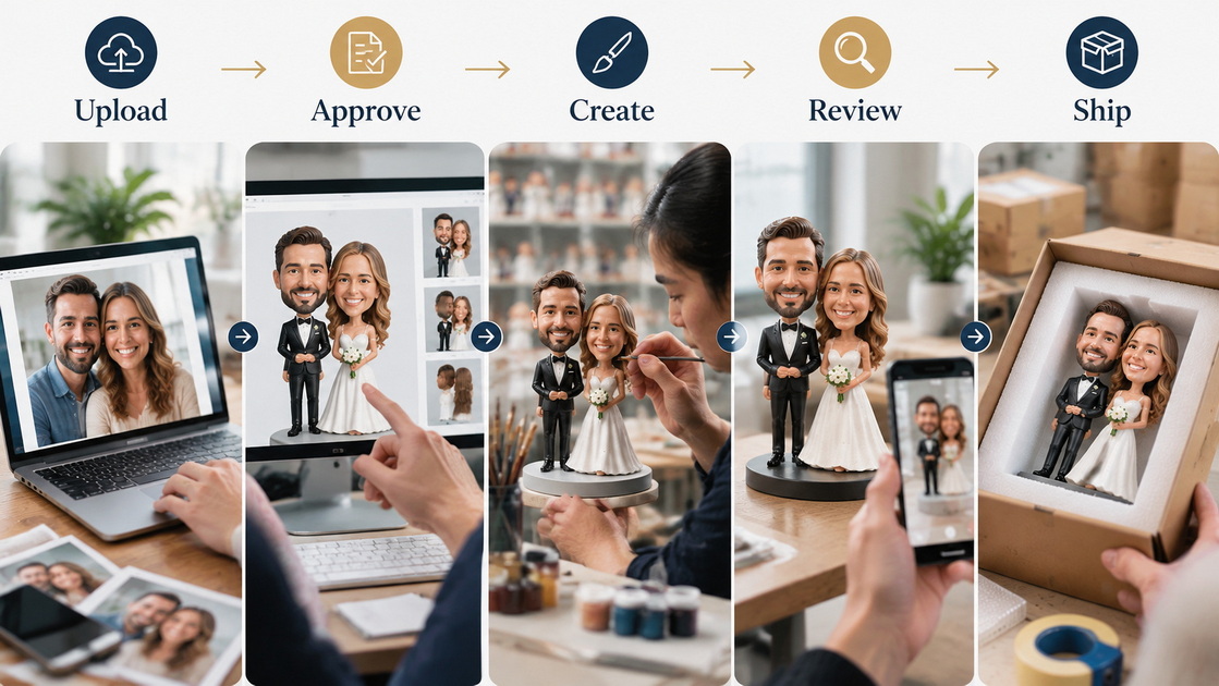 Bobblehead Revision Process Timeline