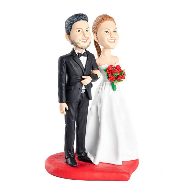 Handmade Wedding Bobbleheads Poland