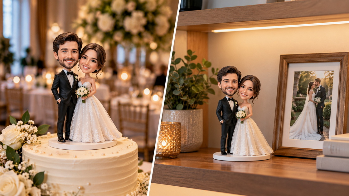 Wedding Bobblehead As A Keepsake