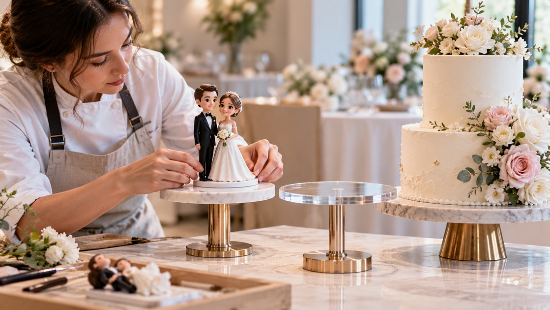 Wedding Cake Topper Placement Planning