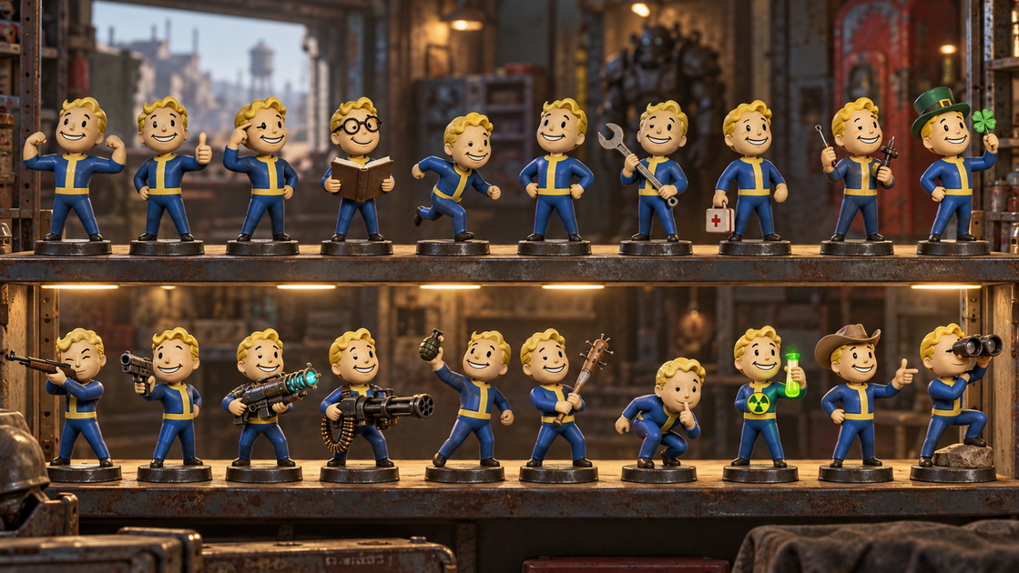 Fallout Bobblehead Collection Overview