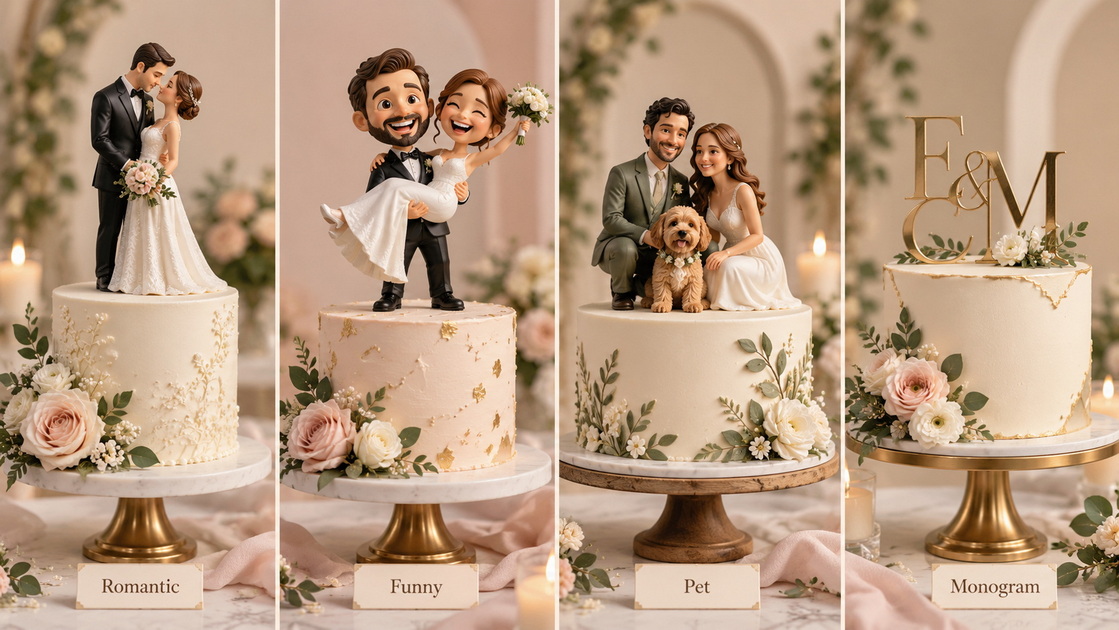 Wedding Cake Topper Style Collection