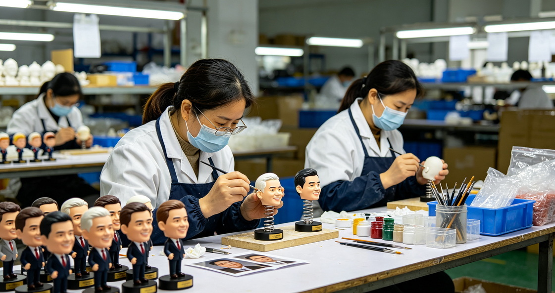 Custom Bobblehead Manufacturing Process