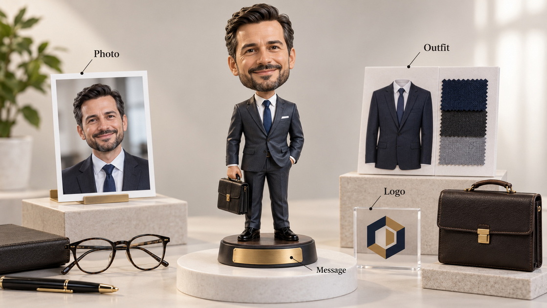 Custom Bobblehead Personalization Details