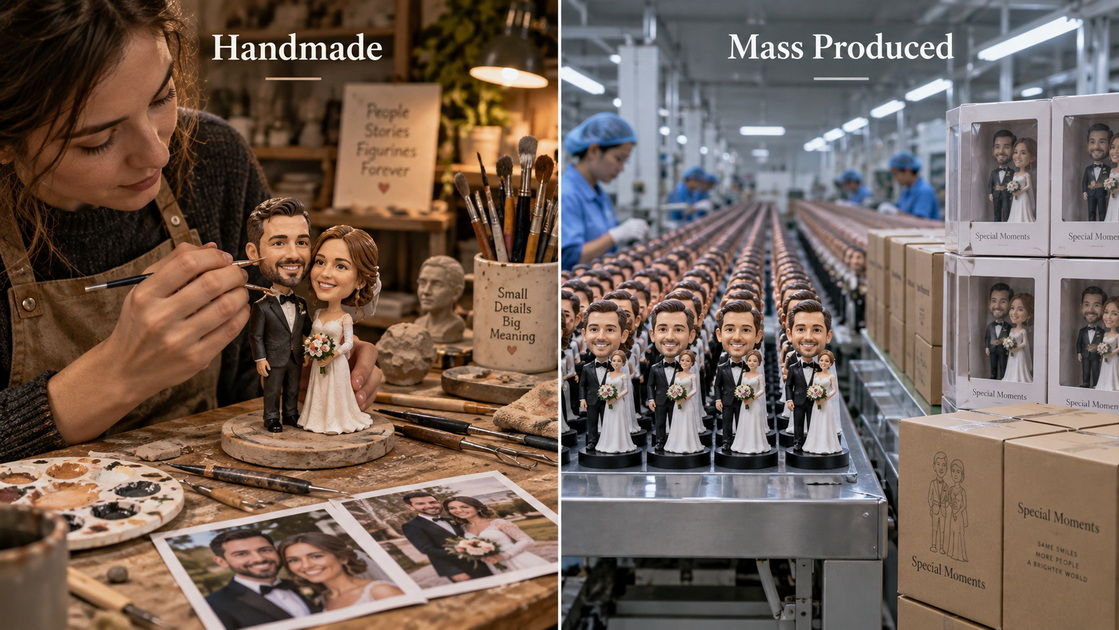 Handmade Custom Bobblehead Vs Mass-Produced Figurines