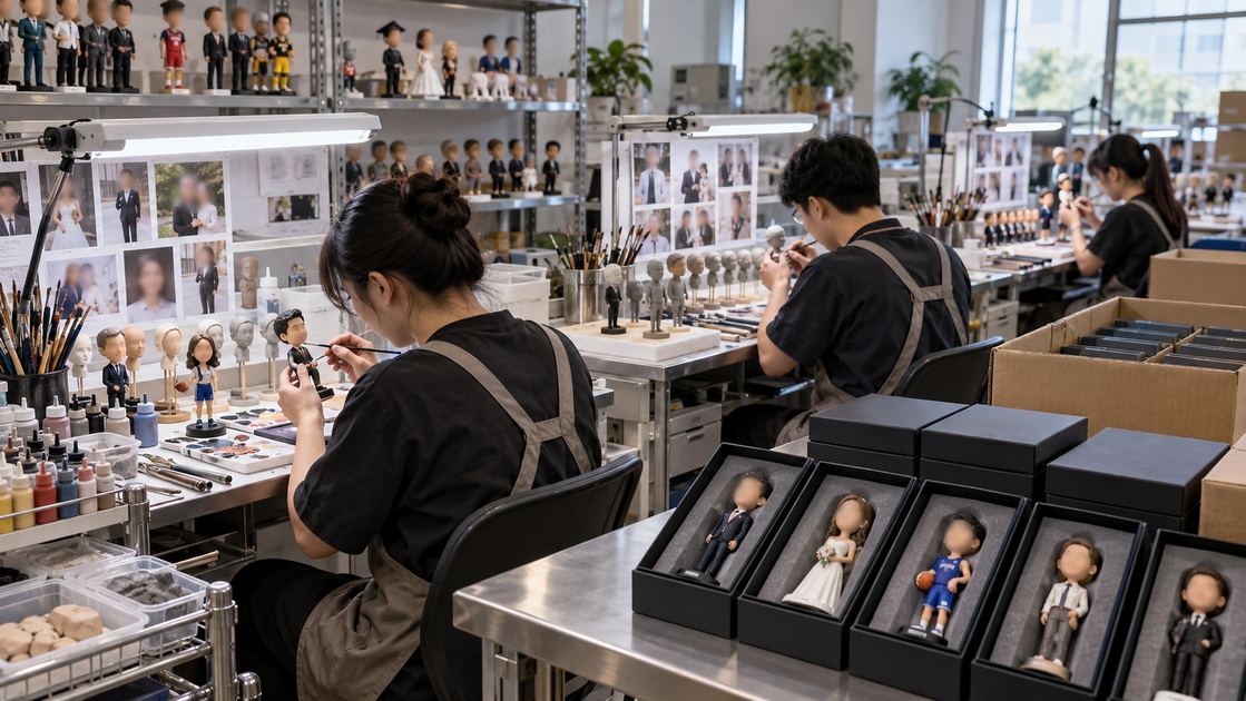 Custom Bobblehead Wholesale Production