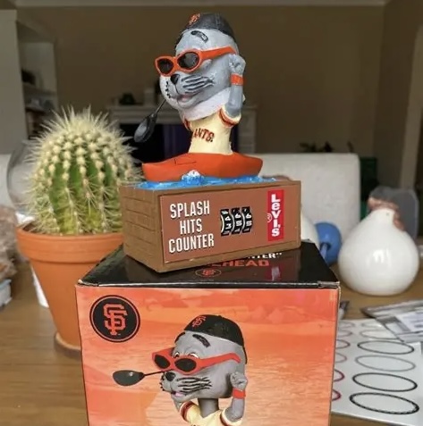 Splash Bobblehead Baseball