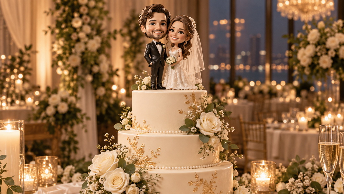 10 Unique Wedding Cake Topper Ideas That Tell Your Love Story