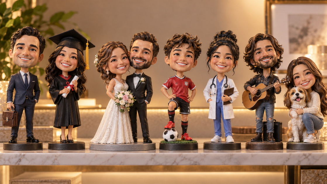 Personalized Bobblehead Gift Collection