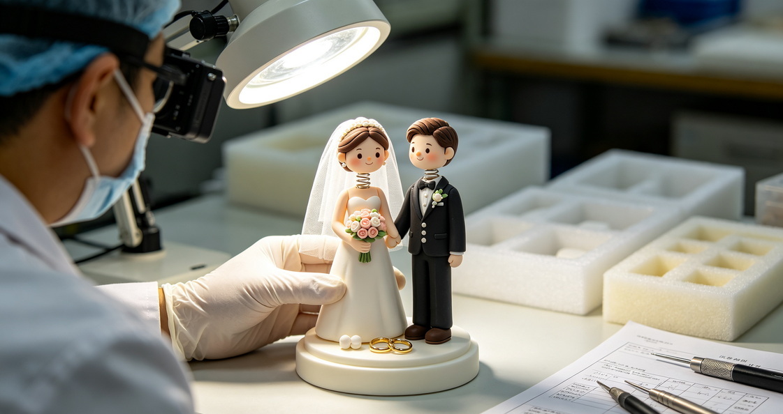 Wedding Bobblehead Quality Inspection