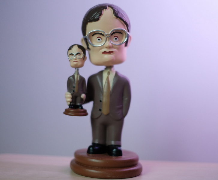 Dwight Bobblehead Auction