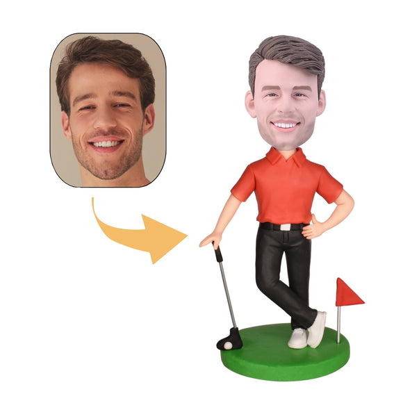 Custom 3D Golf Bobblehead Arab States